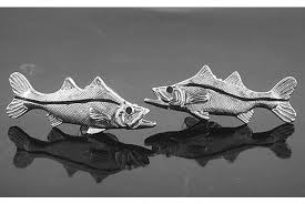 Silver Snook Earrings