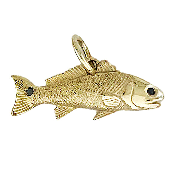 Tiny Gold Redfish Charm