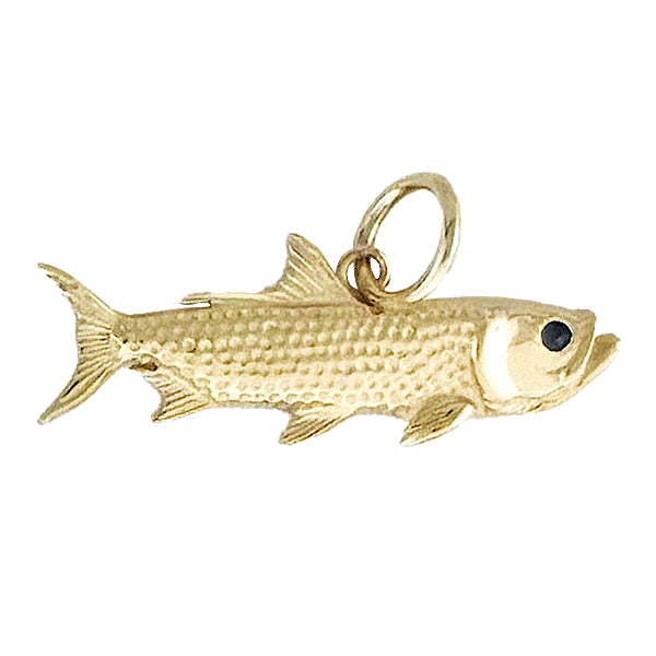 Tiny Gold Tarpon Charm