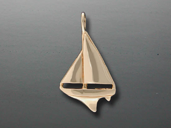 Small Sailboat Pendant