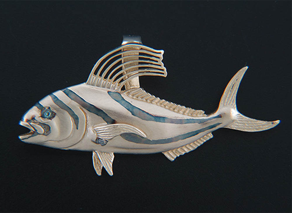 Rooster fish Pendant