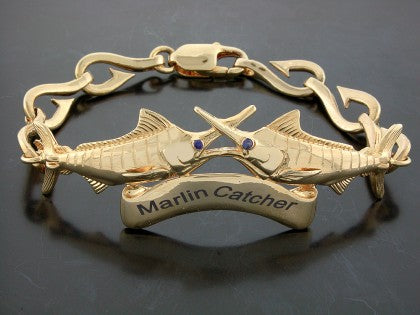 Marlins & Hooks Bracelet