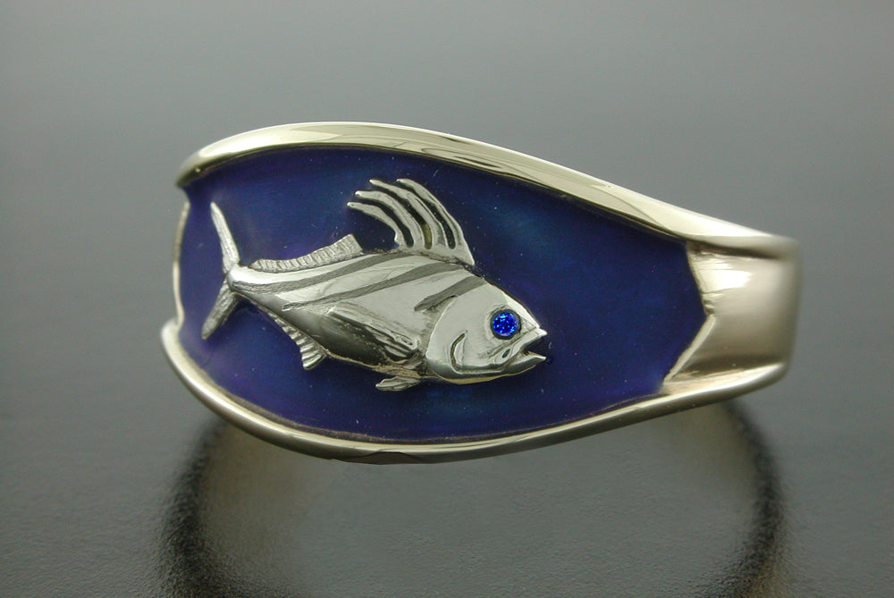 Single Fish Ring (Rooster Fish Shown)
